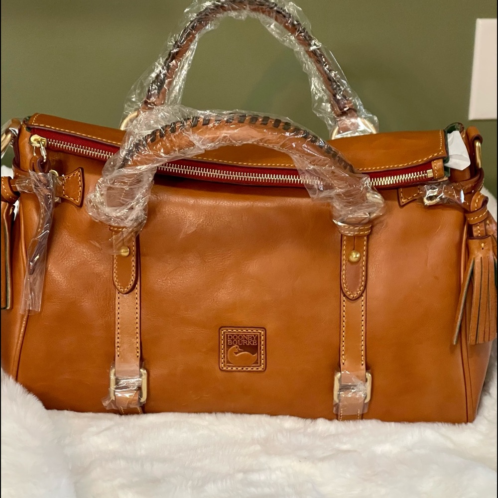 Beautiful Florentine Satchel Dooney & Bourke NWT